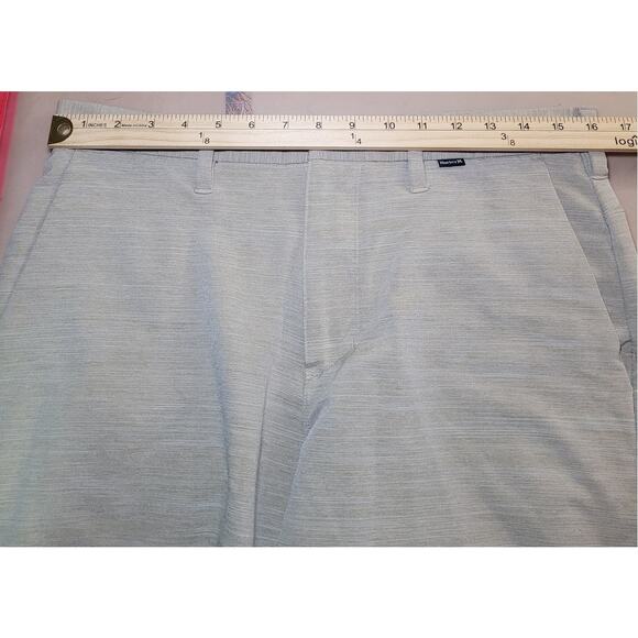 Hurley Men’s Phantom Hybrid Shorts 30 Khaki Dri-FIT 20” Flat Front EUC - Picture 11 of 13